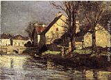 Canal, Schlessheim by Theodore Clement Steele